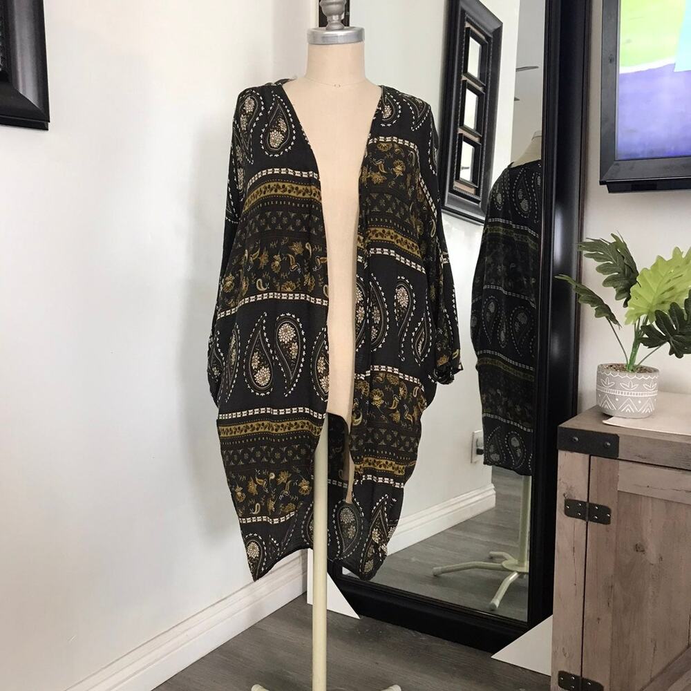 New! CozyCasual Women's Open Front Kimono Cardigan S/M